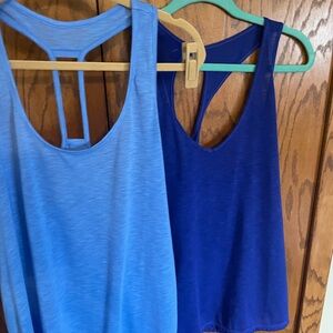 Two Lilly Pulitzer Luxletic Tanks